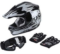 DOT Youth Kids Motocross Offroad Dirt Bike Helmet