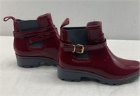 WOMEN’S RED BOOTS - SIZE 41