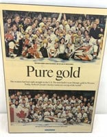 PURE GOLD - POSTER ON BOARD