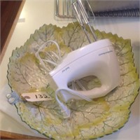 leaf bowl and mixer