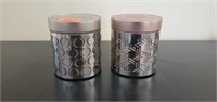 Three wick candles (2)