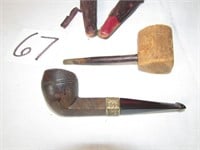 French Briar Bakelite Pipe - Home Made Pipe