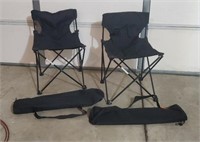 Armless bag chairs (2)