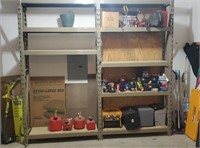 Heavy duty shelving unit, no contents included