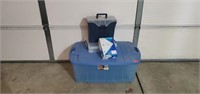 Tote, storage containers, envelopes
