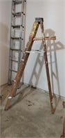Keller wooden 6' step ladder
