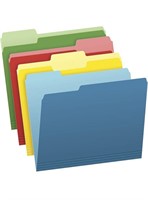 NEW 36Pk Pendaflex Two-Tone Color File Folders