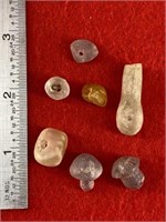 Group of beads & pendants    Indian Artifact Arrow