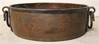 Pressed Copper Double Handled Water Pot