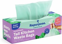 Repurpose 13 Gallon Compostable Trash Bags