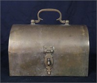 Brass Lunch Box / Lock Box