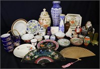 Asian Style Plates, Tea Set, Cups, Porcelain++