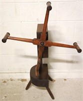 Antique Spinning Yarn Weasel / Skein Winder