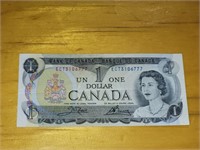 CANADIAN 1973 $1.00 DOLLAR NOTE