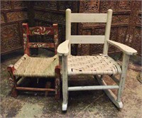 2 Pcs Childs Chairs