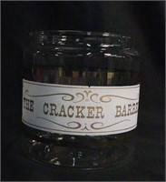 Pyrex Glass Cracker Jar