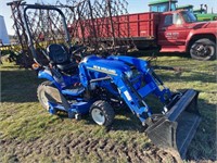 2021 NEW HOLLAND WORKMASTER 25Z WITH LOADER