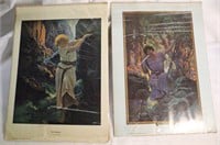 Pair of Maxwell Parrish Prints