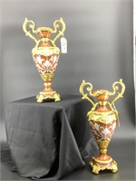 Intricate striking replica urns