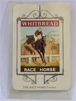 WHITBREAD CARD "THE RACE HORSE" TAUTON