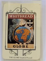 WHITBREAD CARD "THE GLOBE" SAMPFORD PEVERELL