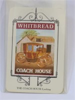 WHITBREAD CARD "THE COACH HOUSE" LOCKING