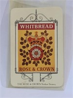 WHITBREAD CARD "THE ROSE & CROWN" NETHER STOWEY