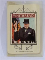 WHITBREAD CARD "THE CHURCHILL" CHURCHILL