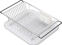 NEW $35 Large Over Sink Counter Top Dish Drainer
