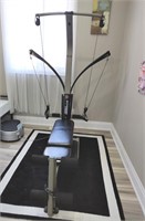 WORKOUT & WEIGHT STAND