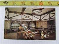 Vintage Picture Postcard Wine Shop N. California