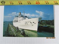 Vintage Picture Postcard 1950's Panama Canal