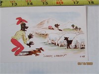 Vintage Comic Post Card  c-68