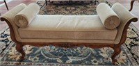 FRENCH PROVINCIAL COURTING BENCH