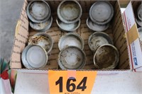 Vintage Zinc Jar Lids