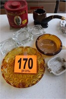 Ash Trays & Prince Albert Container