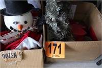 (2) Boxes of Christmas Decor