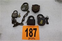 Collection of Vintage Locks