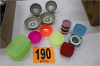 Tupperware Containers & Jell-O Molds