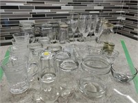 COLLECTION OF GLASSES