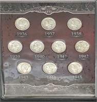 10 Mercury Silver Dimes