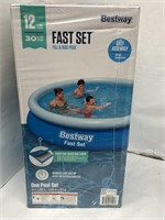 Bestway 12'x30" Fast Set Fill & Rise Pool