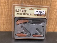 Old Timer-Limited Edition Gift Set- 3 Knives