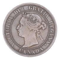 VF 1893 Canada 1 Cent Coin