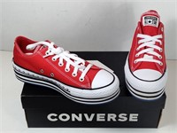 NEW Converse - Red/White/Black Shoes (Size: 7.5)