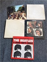 5 The Beatles vinyl record albums