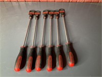 Gear wrench screwdrivers