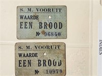 NETHERLANDS WORLD WAR II RATIONING $ale.19W2Y14
