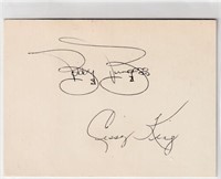 04/11/23 Autograph Auction: Entertainers: Part 1