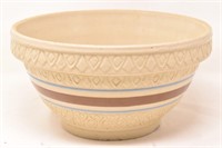 Vintage Shoulder Stoneware Pottery Bowl